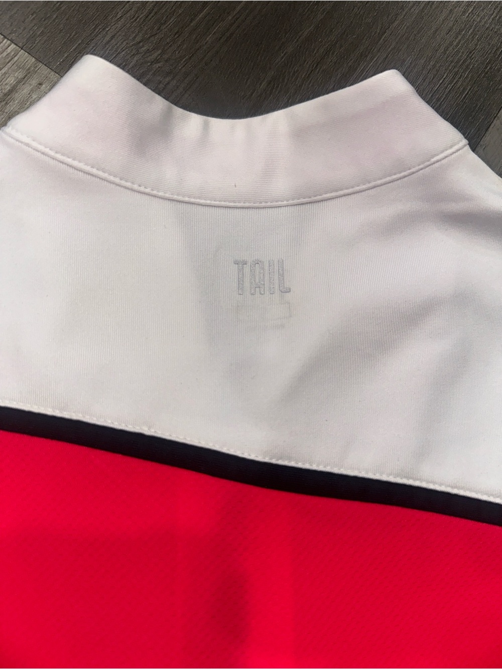 Tail Colorblock Midi Dress in Black, White & Pink - Picture 12 of 14